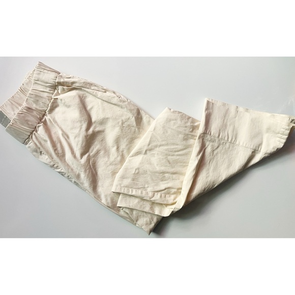 Everlane • Cotton Twill Easy Pant Pull On Cream/Ivory Women's Pants - Picture 5 of 10